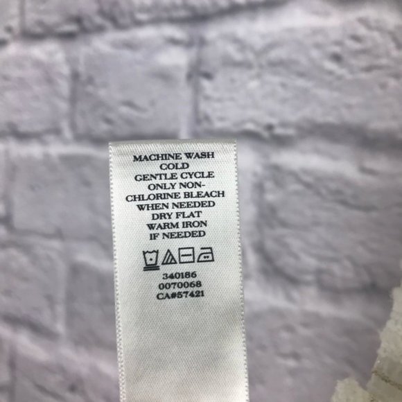 Ann Taylor Metallic Stripe Sleeveless Top Medium - Picture 7 of 7